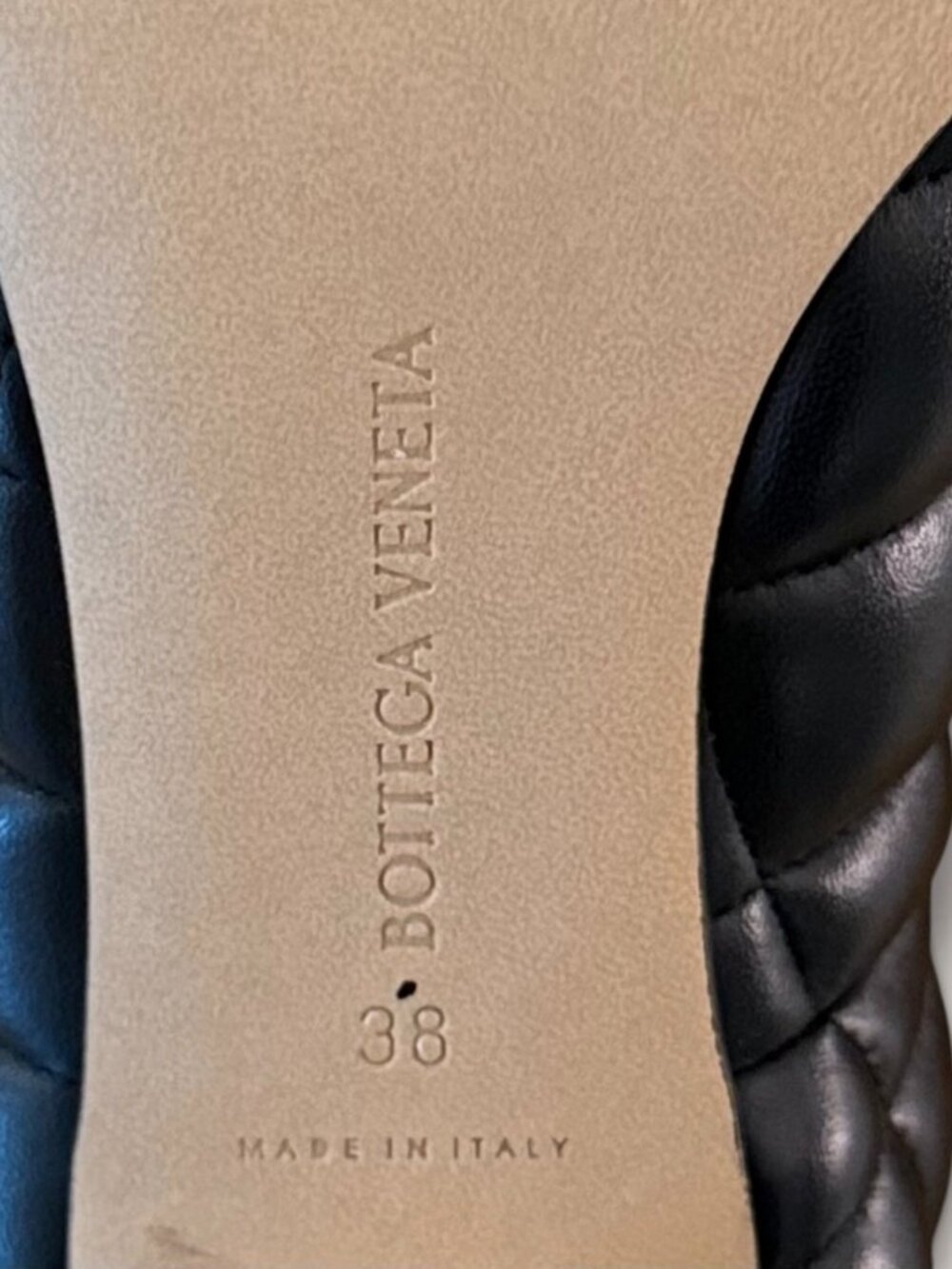 Bottega Veneta Padded Bloc Matelassé Nappa Pump Black 38 | Daniel Lee Era - Picture 4 of 10
